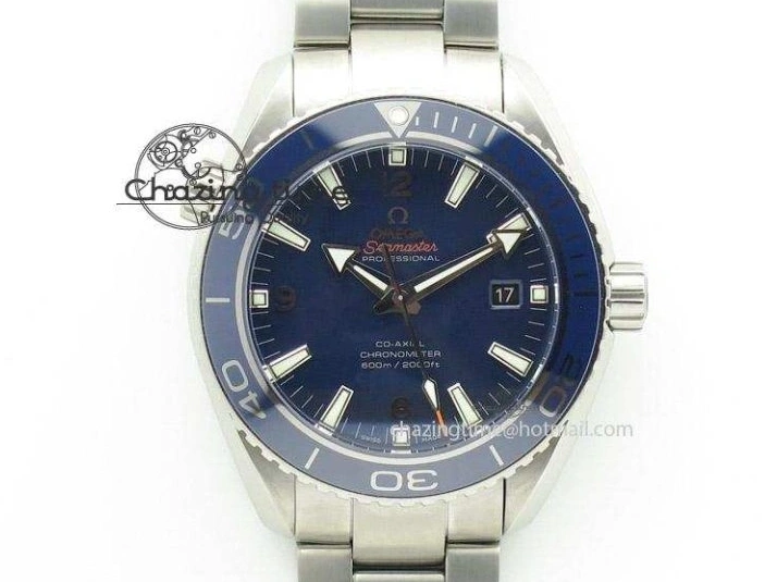 0207 Fashionable De Ville Prestige Real Power Reserve SS TW 1:1 Best Edition White Dial Blue Markers On Leather Strap A 8094